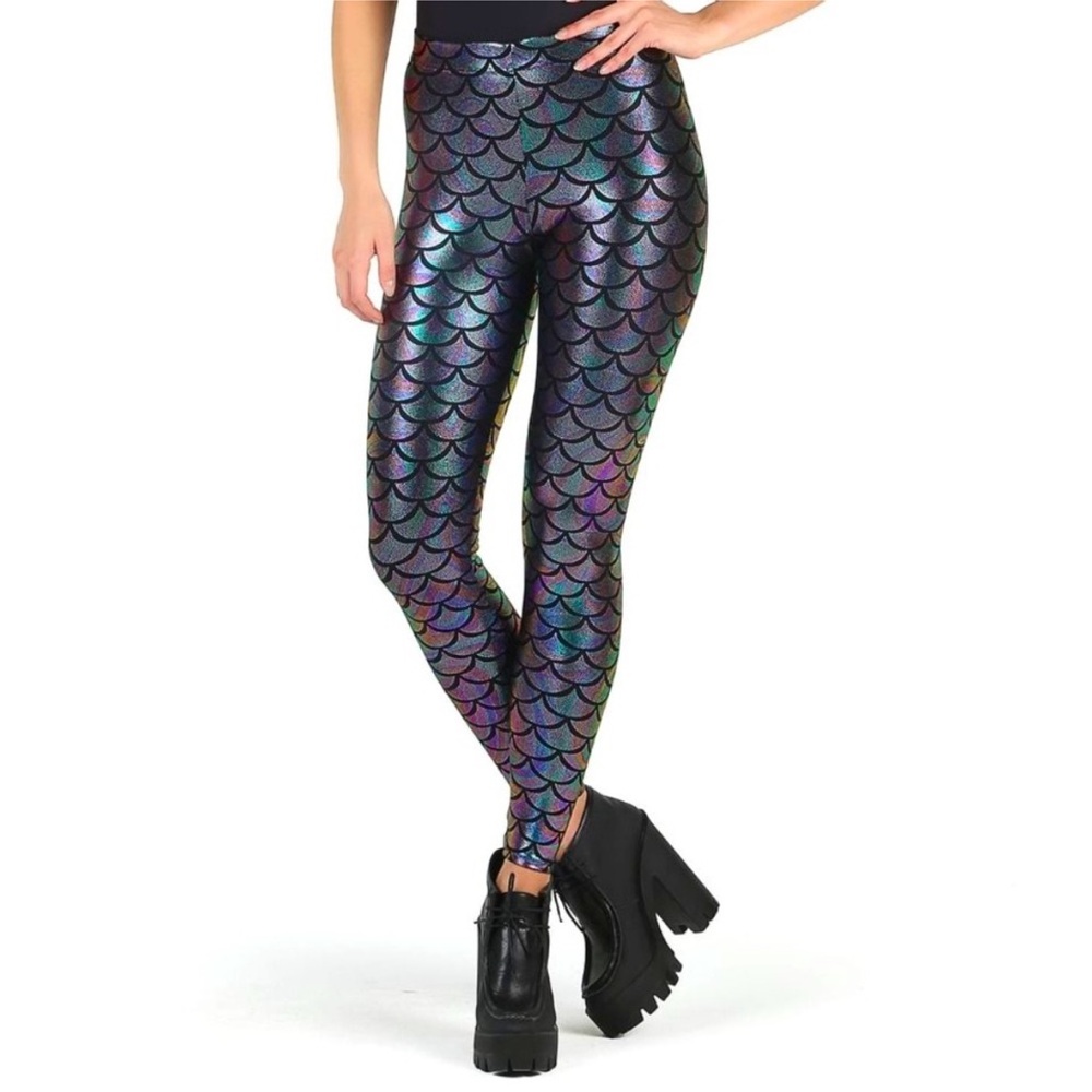 Blackmilk Mermaid Chameleon Leggings -NWT